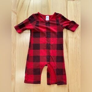Smash + Tess Kids Buffalo Plaid Romper